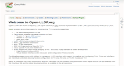 Desktop Screenshot of open-lldp.org